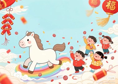 骏马启新程　贝贝行致远